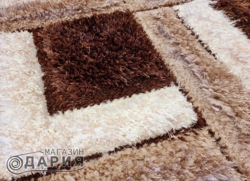 Тъкана пътека 3D SHAGGY GRANDE 400 brown